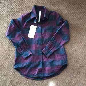 NWT Lululemon Flannel size 4